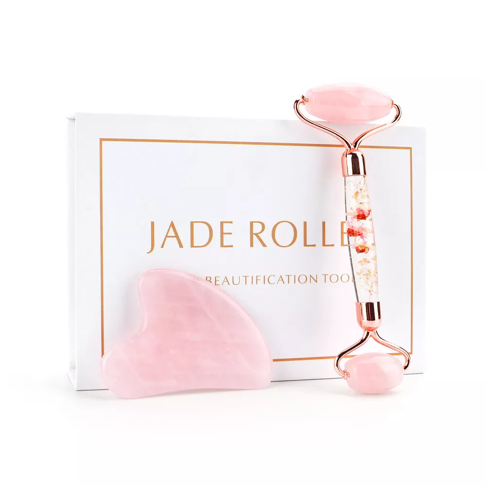 Jade Roller & Gua Sha Set