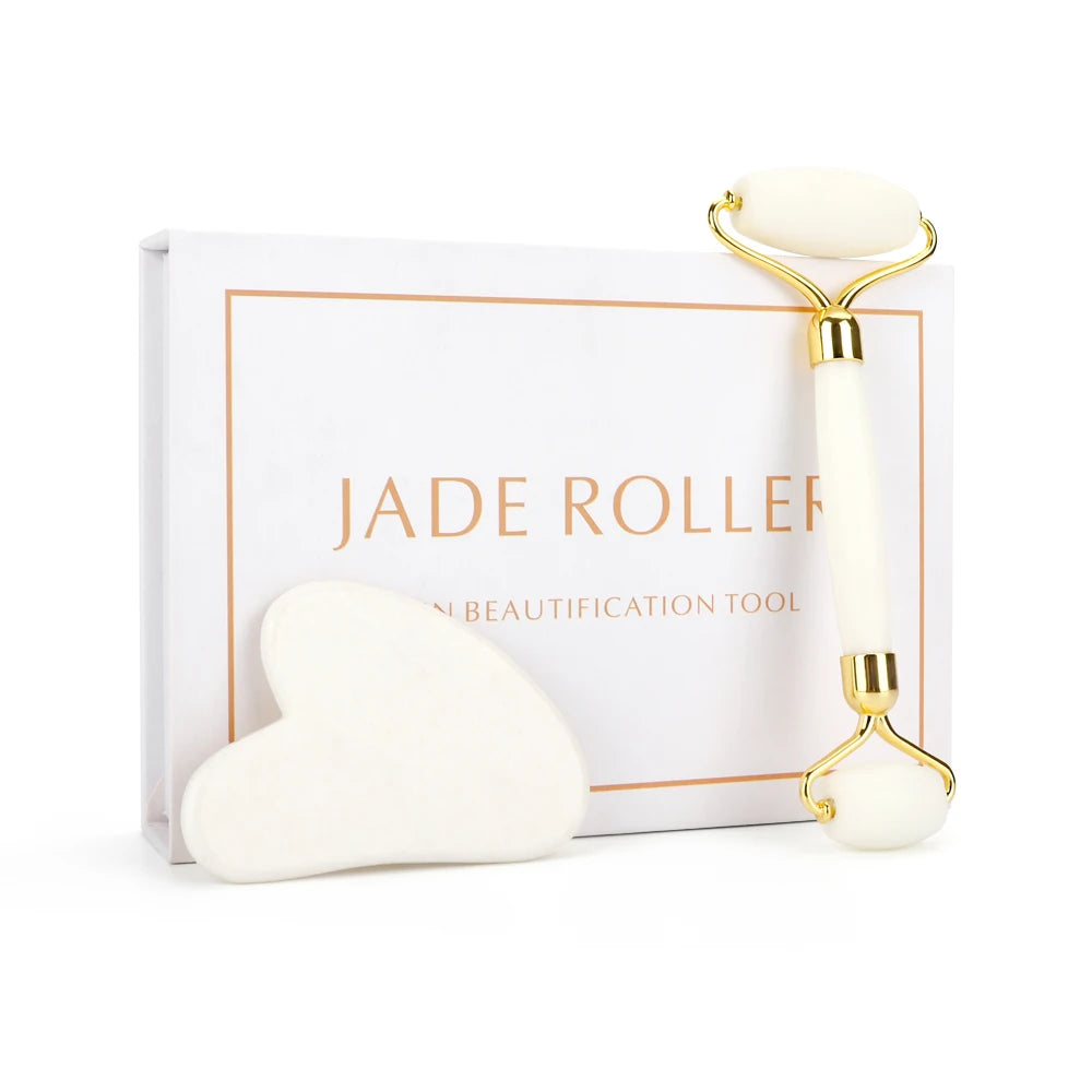 Jade Roller & Gua Sha Set